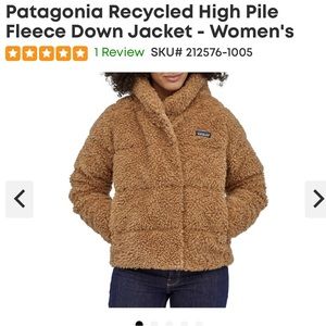 Patagonia Recycled High Pile Fleece Down Jacket - Women's